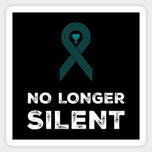 No Longer Silent, Sexual Assault Awareness Month Sticker